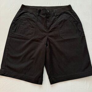 Mid Rise Stretch-Waist Shorts